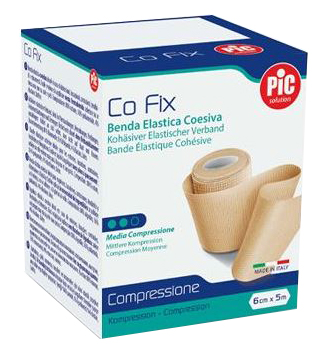 BENDA ELASTICA PIC CO FIX AUTOADESIVA 12X5CM MEDIUM - Doctor Vinz