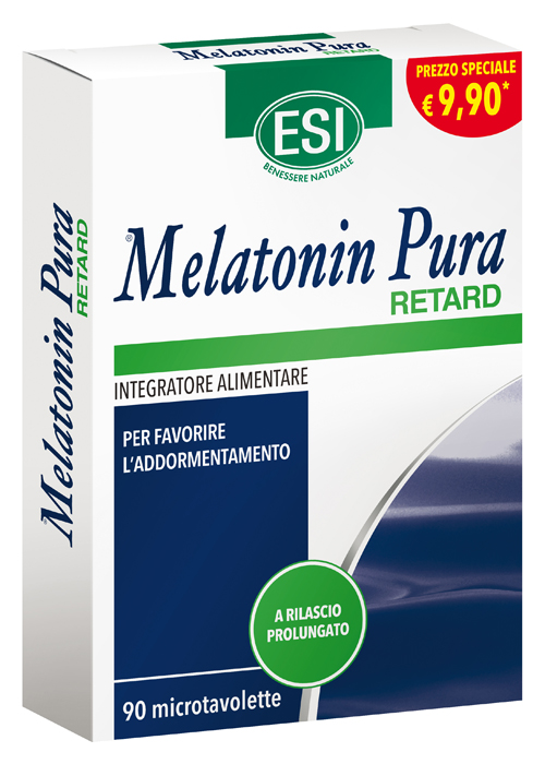 ESI MELATONIN PURA RETARD 90 MICROTAVOLETTE OFFERTA - Doctor Vinz