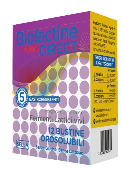 BIOLACTINE FORTE DIRECT 12 BUSTINE - Doctor Vinz