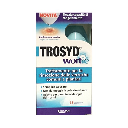 TROSYD WORTIE CRIOGENIZZANTE VERRUCHE COMUNI/PLANTARI 50 G - Doctor Vinz