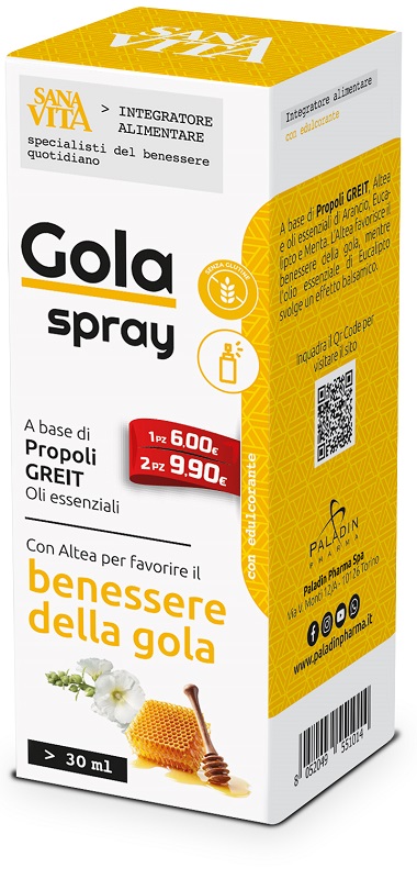 SANAVITA GOLA SPRAY 30 ML - Doctor Vinz