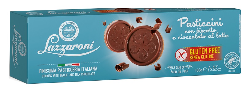 PASTICCINI BISCOTTO/CIOCCOLATO AL LATTE 100 G - Doctor Vinz