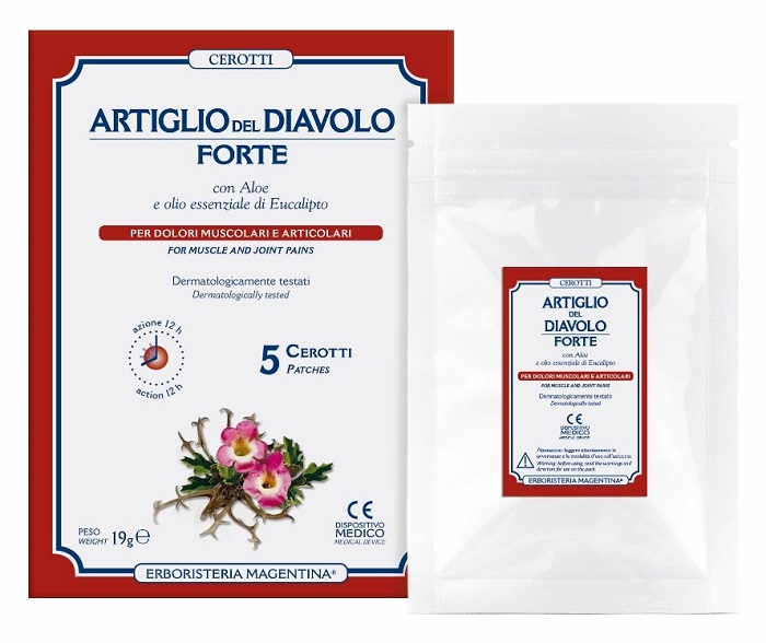 ARTIGLIO DEL DIAVOLO FORTE CEROTTO 5 PEZZI - Doctor Vinz