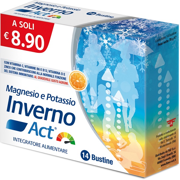 MAGNESIO POTASSIO ACT INVERNO 14 BUSTINE 5 G - Doctor Vinz