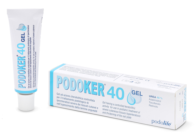 PODOKER 40 GEL AZIONE CHERATOLITICA TUBO DA 30 ML CON APPLICATORE - Doctor Vinz