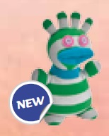 WARMIES PELUCHE SOCKY DOLL BOO - Doctor Vinz