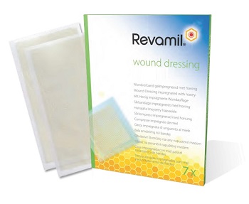 REVAMIL GARZE IMBEVUTE DI MIELE 10X10 CM 10 PEZZI - Doctor Vinz