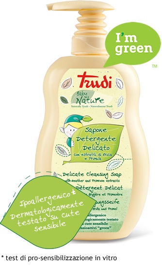 TRUDI BABY NATURE SAPONE DETERGENTE DELICATO 400 ML - Doctor Vinz