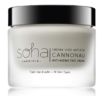 SOHA CREMA VISO ANTI ETA' CANNONAU TUTTI I TIPI DI PELLE 50 ML - Doctor Vinz