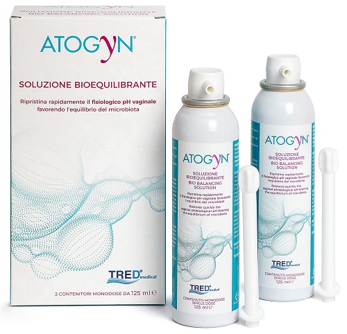 ATOGYN DISPOSITIVO IGIENE VAGINALE E RIPRISTINO PH FISIOLOGICO BAG ON VALVE 2 PEZZI DA 125ML - Doctor Vinz