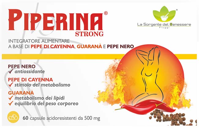 PIPERINA STRONG 60 CAPSULE - Doctor Vinz