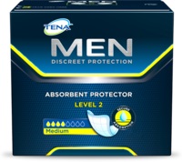 PANNOLONE SAGOMATO MASCHILE TENA MEN LIVELLO 2 20 PEZZI - Doctor Vinz