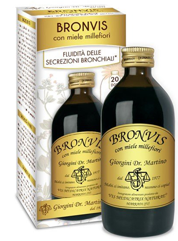 BRONVIS CON MIELE MILLEFIORI 200 ML - Doctor Vinz