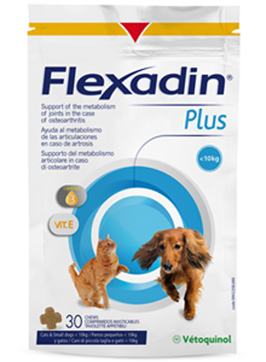 FLEXADIN PLUS CANI DI TAGLIA PICCOLA E GATTI 30 TAVOLETTE APPETIBILI - Doctor Vinz