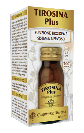 TIROSINA PLUS 100 PASTIGLIE - Doctor Vinz