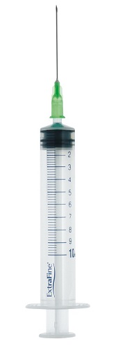 SIRINGA IPODERMICA SFUSA EXTRAFINE 10 CC AGO 2 G21 0,80X40 CENTRALE - Doctor Vinz