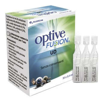 OPTIVE FUSION UD SOLUZIONE OFTALMICA STERILE 30 FLACONCINI MONODOSE 0,4 ML - Doctor Vinz