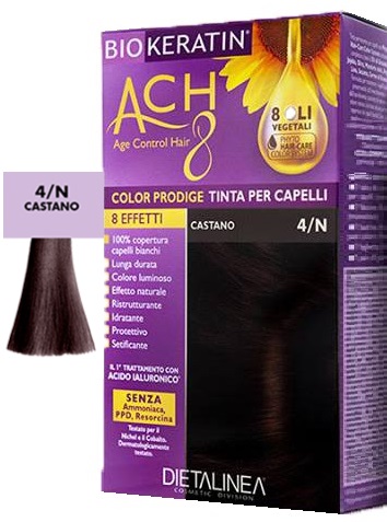 BIOKERATIN ACH8 COLOR PRODIGE 4/N CASTANO - Doctor Vinz