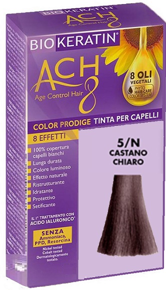 BIOKERATIN ACH8 COLOR PRODIGE 5/N CASTANO CHIARO - Doctor Vinz