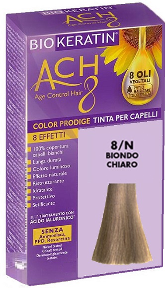 BIOKERATIN ACH8 COLOR PRODIGE 8/N BIONDO CHIARO - Doctor Vinz