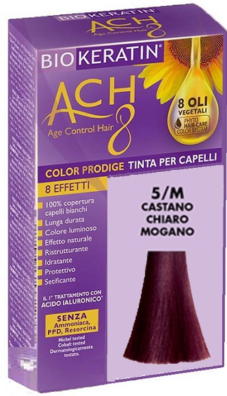BIOKERATIN ACH8 COLOR PRODIGE 5/M CASTANO CHIARO MOGANO - Doctor Vinz