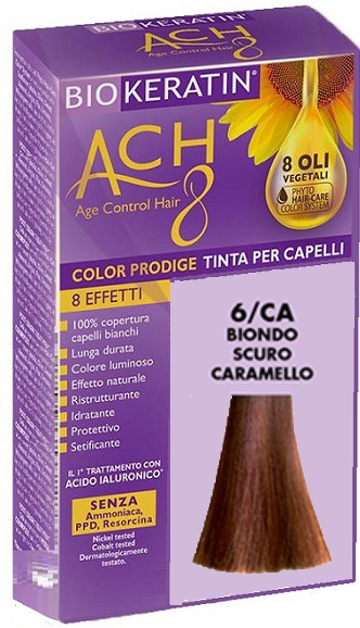 BIOKERATIN ACH8 COLOR PRODIGE 6/CA BIONDO SCURO CARAMELLO - Doctor Vinz