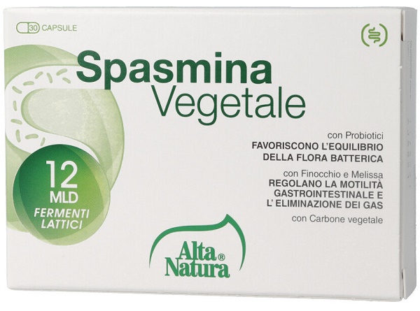 SPASMINA VEGETALE 30 OPERCOLI 500 MG - Doctor Vinz