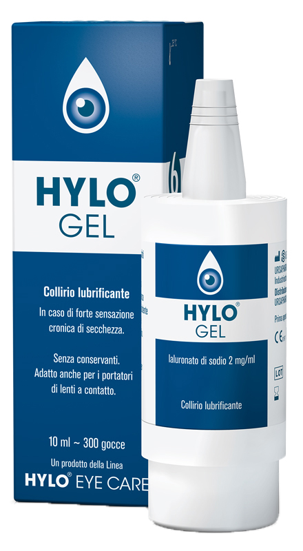 HYLO-GEL COLLIRIO LUBRIFICANTE ACIDO IALURONICO 0,2% 10 ML - Doctor Vinz