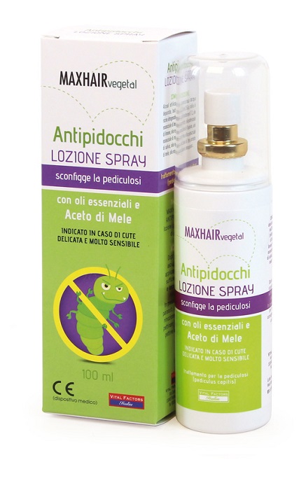 MAX HAIR SPRAY VEGETALE TRATTAMENTO PIDOCCHI 100ML - Doctor Vinz