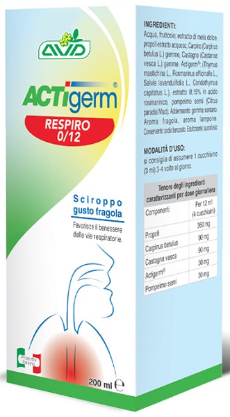 ACTIGERM RESPIRO 0-12 200 ML - Doctor Vinz