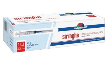 SIRINGA PER VENIPUNTURA MASTER-AID 10 ML GAUGE 21 10 PEZZI - Doctor Vinz