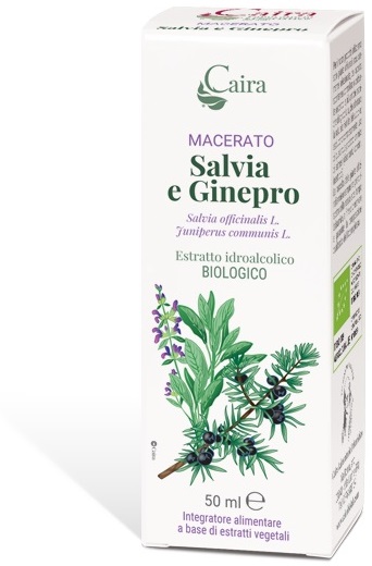 CAIRA SALVIA E GINEPRO MACERATO IDROALCOLICO BIO GOCCE 50 ML - Doctor Vinz
