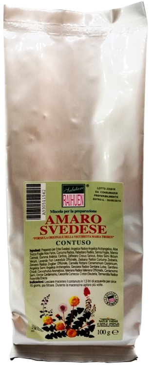 RAIHUEN ERBE SVEDESI CONTUSO PREPARATO PER AMARO SVEDESE 100 G - Doctor Vinz
