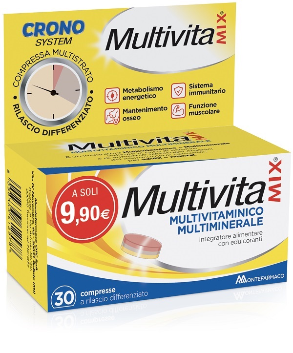 MULTIVITAMIX CRONO 30 COMPRESSE - Doctor Vinz