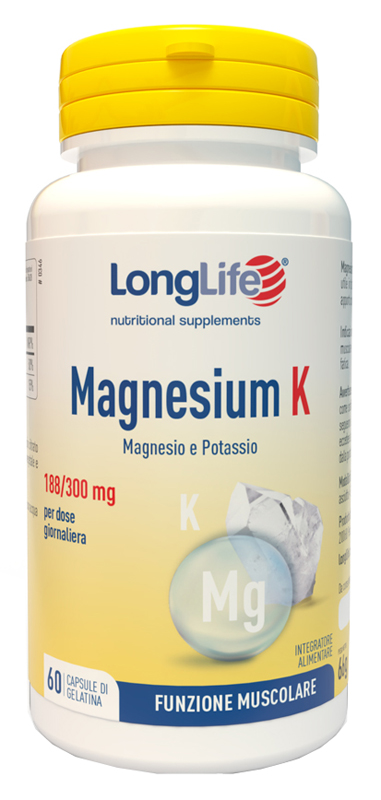 LONGLIFE MAGNESIUM K 60 CAPSULE - Doctor Vinz