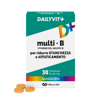 DAILYVIT+ MULTI B VITAMINE DEL GRUPPO B 30 COMPRESSE - Doctor Vinz