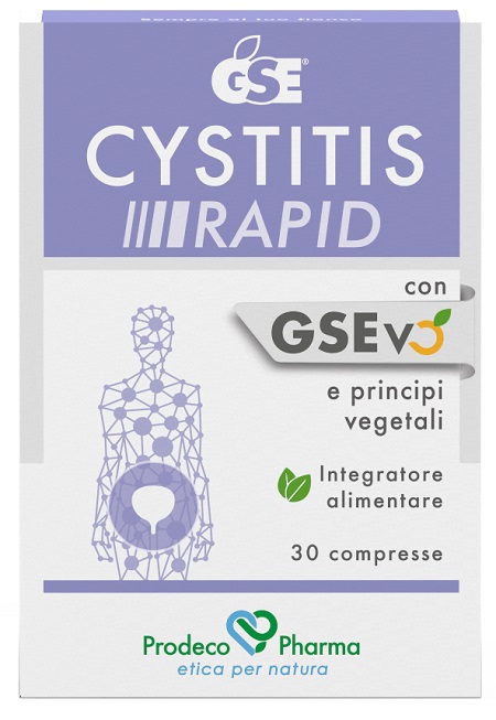 GSE CYSTITIS RAPID 30 COMPRESSE - Doctor Vinz