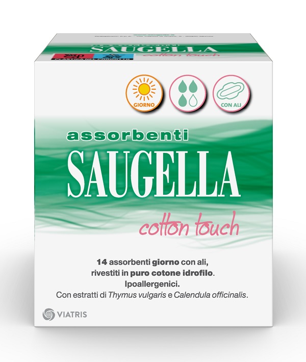 SAUGELLA COTTON TOUCH ASSORBENTI GIORNO 14 PEZZI TAGLIO PREZZO - Doctor Vinz