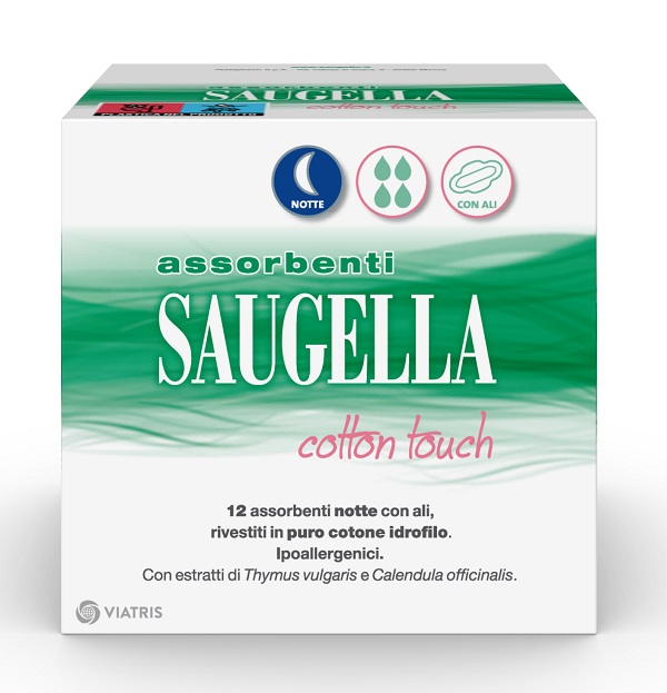 SAUGELLA COTTON TOUCH ASSORBENTI NOTTE 12 PEZZI TAGLIO PREZZO - Doctor Vinz