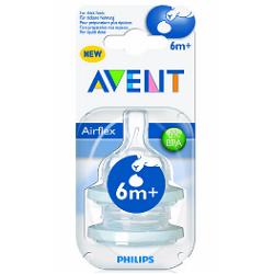 AVENT TETTARELLA FESSURA A Y PER LIQUIDI DENSI Y 2 PEZZI - Doctor Vinz