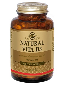 NATURAL VITA D3 - INTEGRATORE ALIMENTARE - 100 PERLE - Doctor Vinz