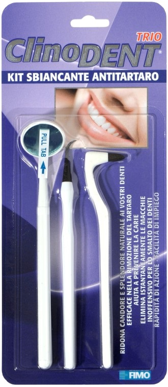 CLINODENT TRIO SBIANCANTE ANTI TARTARO - Doctor Vinz