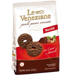 LE VENEZIANE BISCOTTI CACAO/NOCCIOLA 250 G - Doctor Vinz