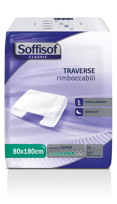 TRAVERSA PER INCONTINENZA SOFFISOF CLASSIC 80X180 15 PEZZI - Doctor Vinz