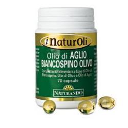 I NATUROLI OLIO DI AGLIO BIANCOSPINO OLIVO 70 PERLE - Doctor Vinz
