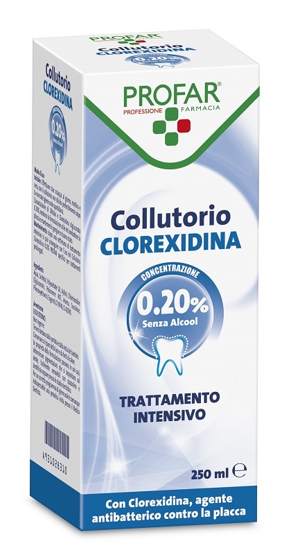 COLLUTORIO CLOREXIDINA 0,20% 250 ML PROFAR - Doctor Vinz