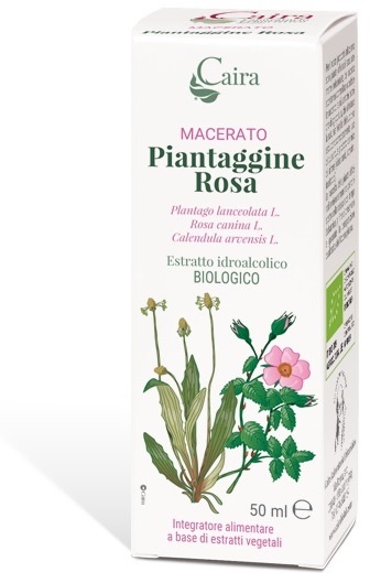 CAIRA PIANTAGGINE ROSA MACERATO IDROALCOLICO GOCCE 50 ML - Doctor Vinz