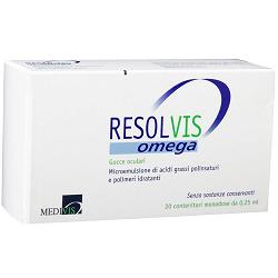 GOCCE OCULARI RESOLVIS OMEGA 20 FIALE MONODOSE 0,25 ML - Doctor Vinz