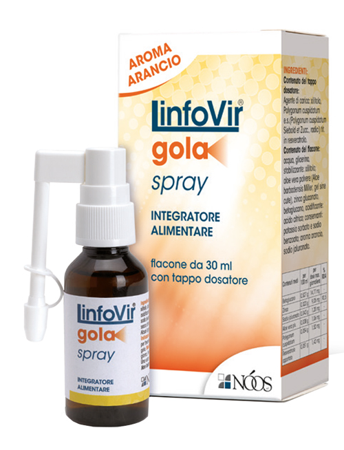 LINFOVIR GOLA SOLUZIONE ISOTONICA SPRAY 30 ML - Doctor Vinz