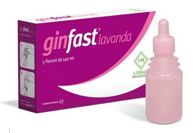 LAVANDA VAGINALE GINFAST CONFEZIONE DA 5 FLACONCINI DA 140ML - Doctor Vinz